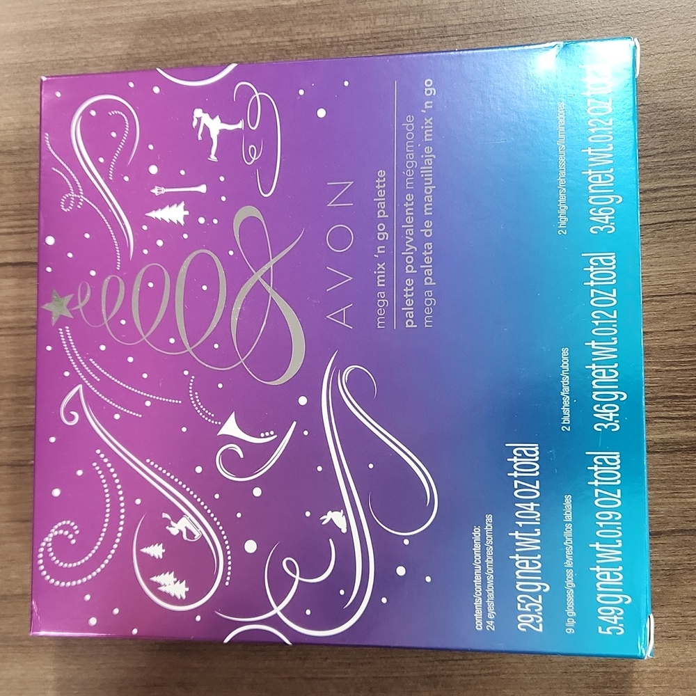 Avon x MEGA MIX 'N GO PALETTE. NEW! Eyeshadows, Lips, Highlighters & Blush Set!